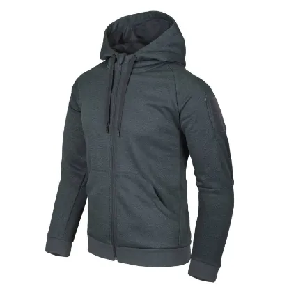 Obrázek URBAN TACTICAL HOODIE (FullZip)® - Melange Black-Grey