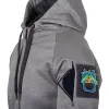 Obrázek URBAN TACTICAL HOODIE (FullZip)® - Melange Black-Grey